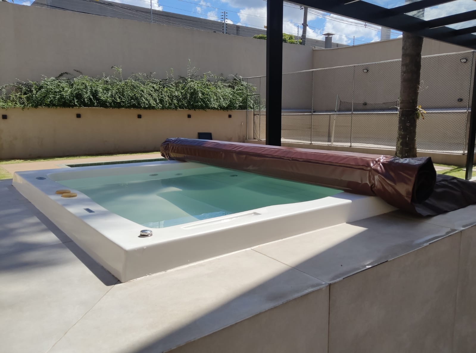 CAPA TERMICA PARA SPA MANTENHA SEU SPA PROTEGIDO DE POEIRA, BICHOS EVITANDO CORROSÃO AUMENTE A VIDA ÚTIL DO SEU SPA